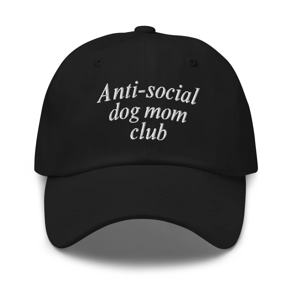 Anti-social dog mom club