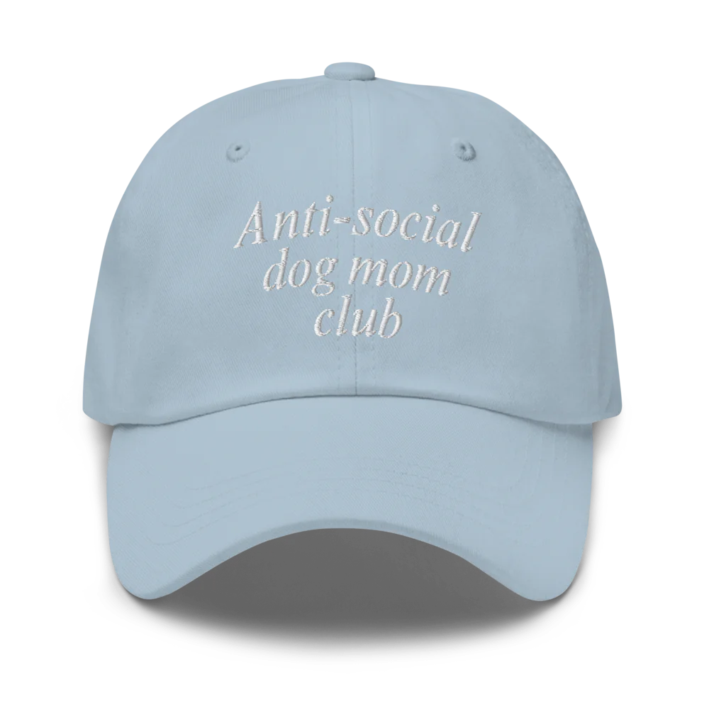 Anti-social dog mom club