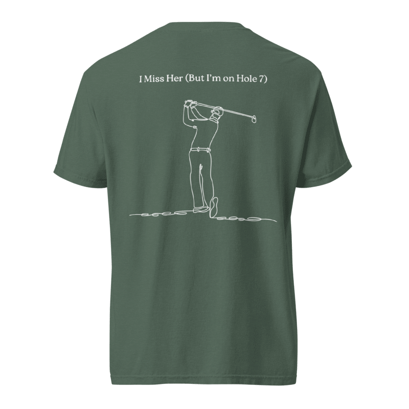 the I Miss Her Golf Tee
