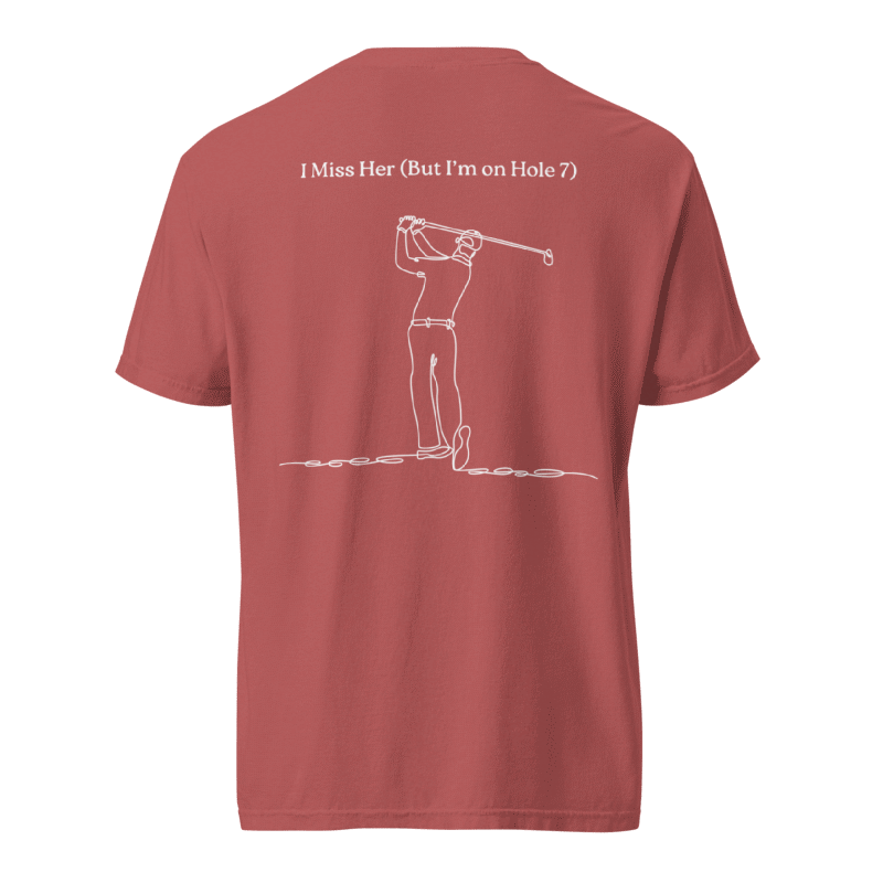 the I Miss Her Golf Tee