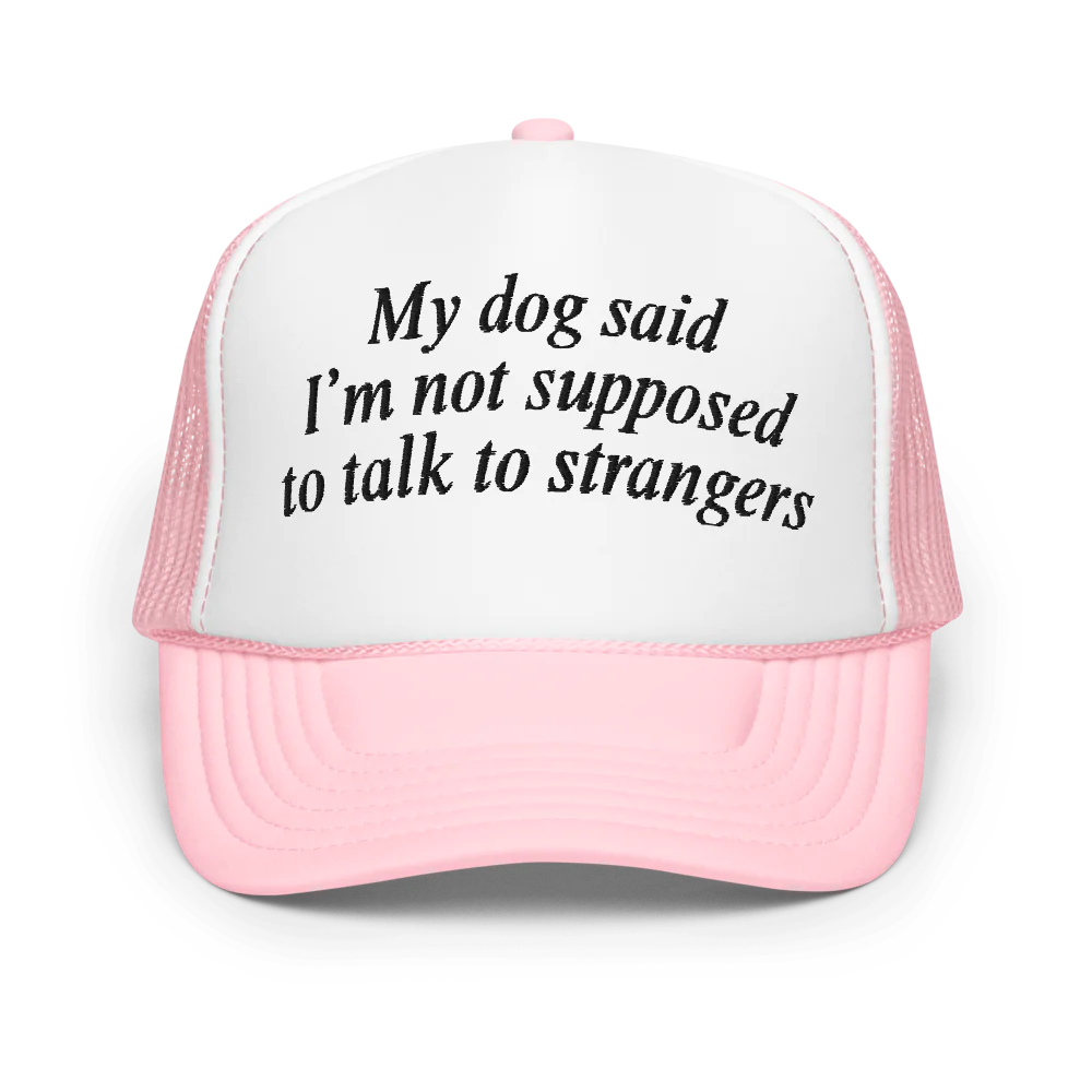 Don't talk to me please