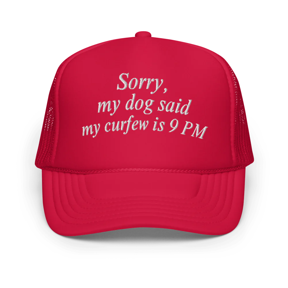 The sleepy dog mom