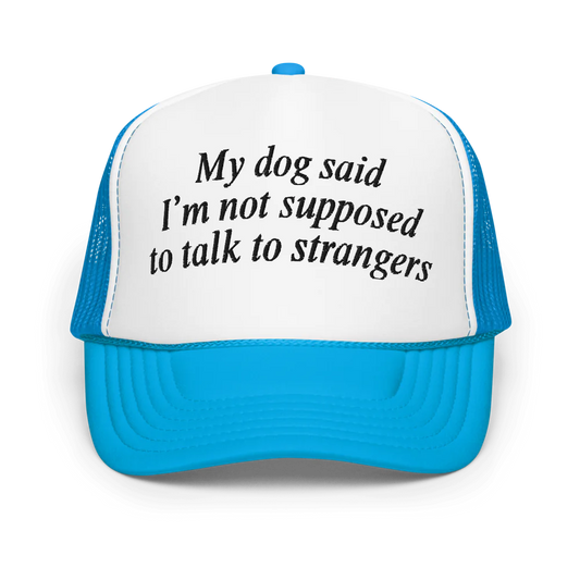 Don't talk to me please